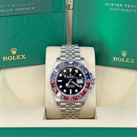 Rolex GMT-Master II, Pepsi, Jubilee, 126710BLRO, Mint 2021 for C$29,261 ...