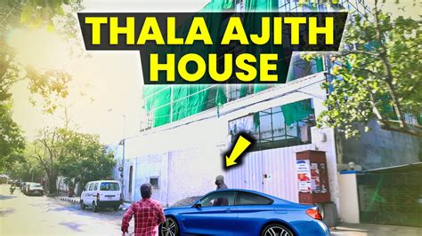 Visiting Thala Ajith's House🏡 in Thiruvanmiyur | Tamil Vlog | Aarif's ...