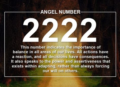 Learn the meanings and significance of Angel Number 2222. Seeing the ...