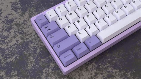 KBD67 Lite Lavender Keyboard - Vala Supply