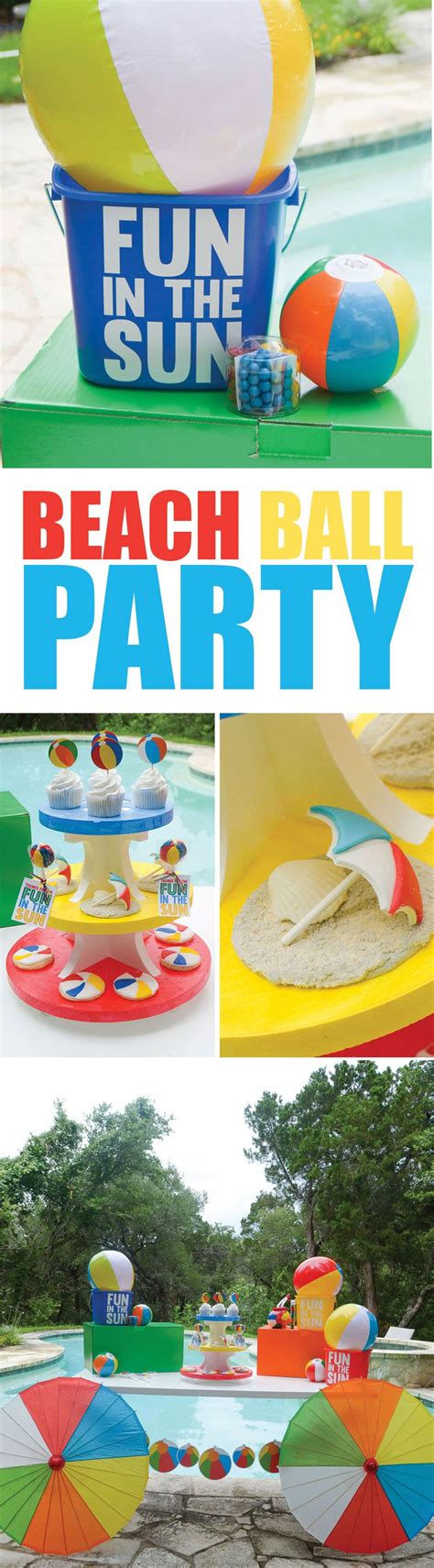 Beach Ball Summer Party by Lindi Haws of Love The Day