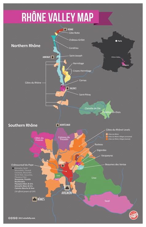 Guide to Cotes du Rhone Wine and Châteauneuf-du-Pape | France wine ...