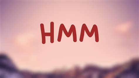 hmm - (Lyrics) 🤎 - YouTube