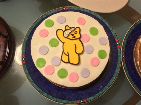 Pudsey Cake for Children in need