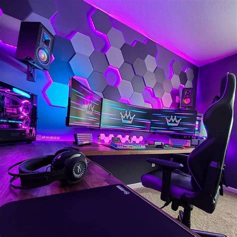 gaming room decoration ideas @gaming_setups #gamingroom #gaming #gamer ...