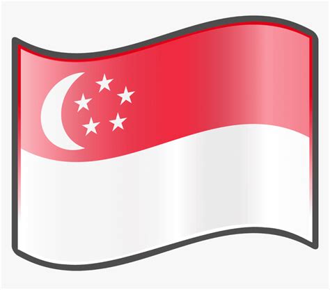 Singapore Flag Use - Singapore Flag Clipart, HD Png Download ...