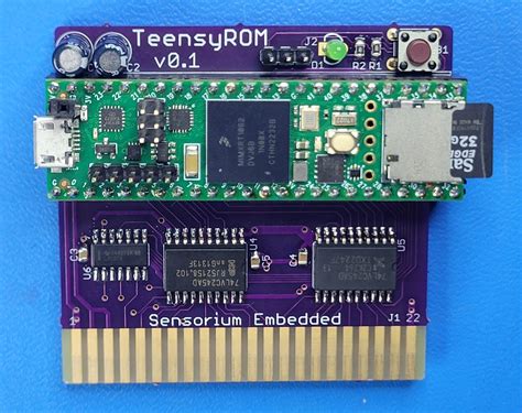 TeensyROM: A Commodore 64 ROM Emulator and Loader - The Oasis BBS