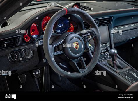 Porsche GT3 interior Stock Photo - Alamy