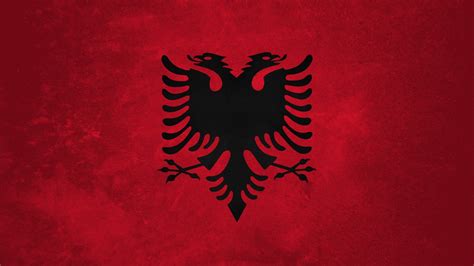 Simbolo Da Bandeira Da Albania