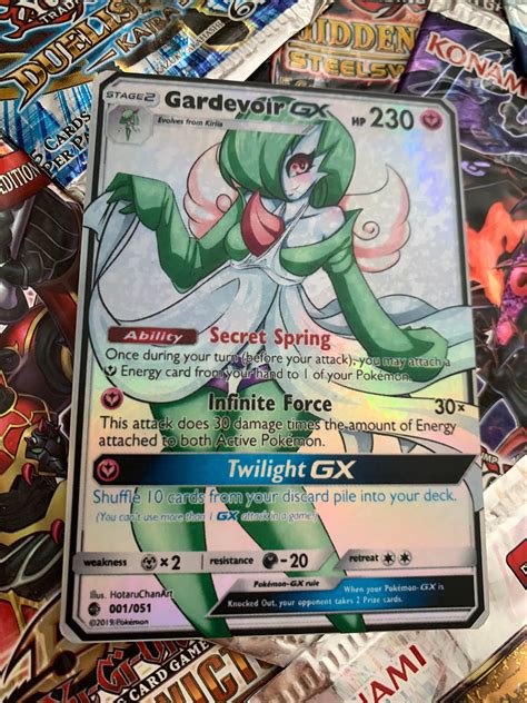 Orica Custom Pokémon Full Art Card Gardevoir GX - Etsy