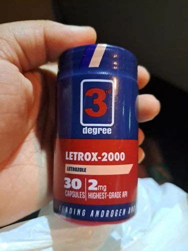 3rd Degree Letrox-2000 30 Capsules 2mg at Rs 2000/piece | Anabolic ...