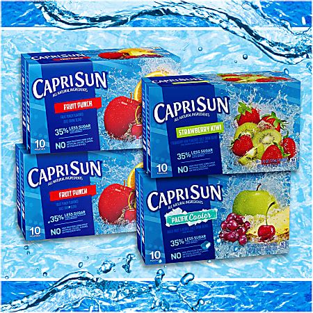 Capri Sun Variety Pack 6 Oz Pack Of 40 Pouches - Office Depot