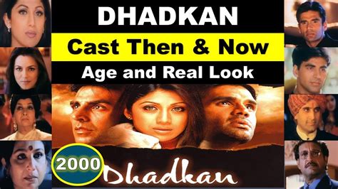 Dhadkan 2000 Bollywood Movie Complete Cast Then & Now | धड़कन Movie ...