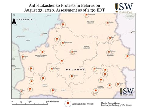 Warning: Anti Lukashenko Protests Erupt Across Belarus | Critical Threats