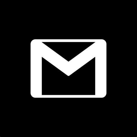 Gmail black icon | Black app, Iphone photo app, Iphone icon