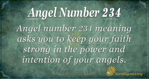 Angel Number 234 Meaning: Accepting Challenges - SunSigns.Org