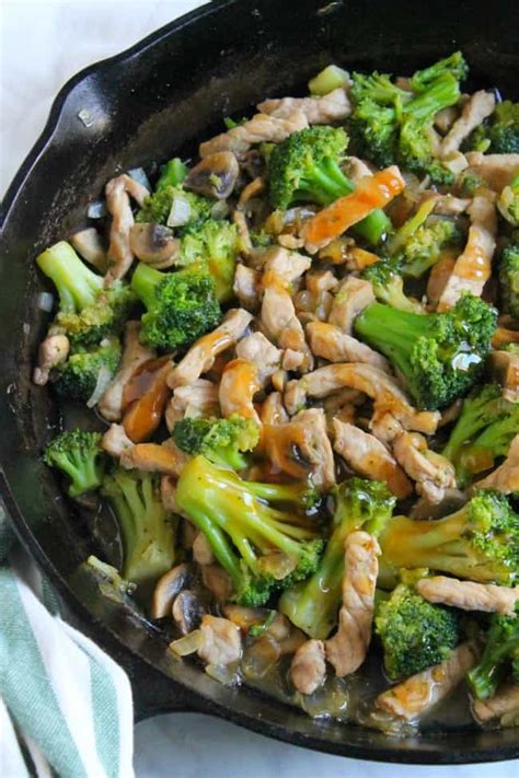 Broccoli Pork Stir Fry - The Bitter Side of Sweet