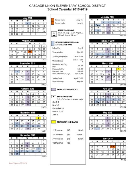 Starline Elementary School Calendar 2024 - Schoolcalendars.net