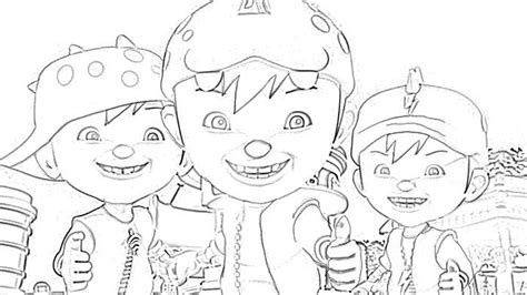 12 Printable Boboiboy Coloring Pages for Kids - Coloring Pages ...