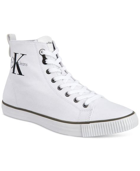 Calvin Klein Men's Arthur Canvas Sneakers | Calvin klein men, Sneakers ...