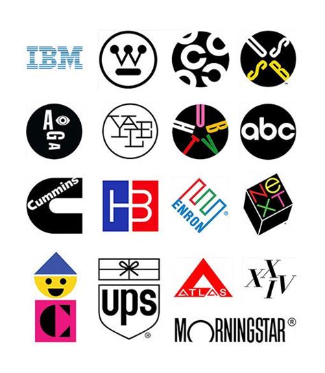 paul rand logos - Google Search | Identidad corporativa, Identidad ...