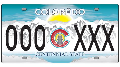 Current Colorado License Plate - Jen Kaycee