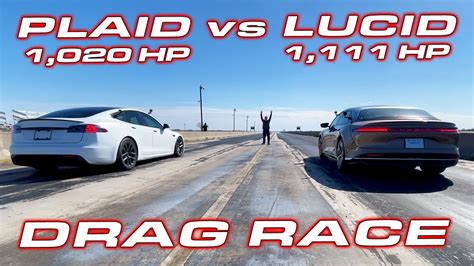 Tesla Model S Plaid vs Lucid Air : 2000 ch électriques en duel