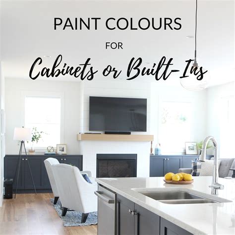 The best paint colours for kitchen cabinets, bathroom vanity, built-in ...