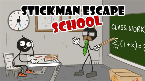 Stickman Escape School - Play Free Online Adventure Game at GameDaily