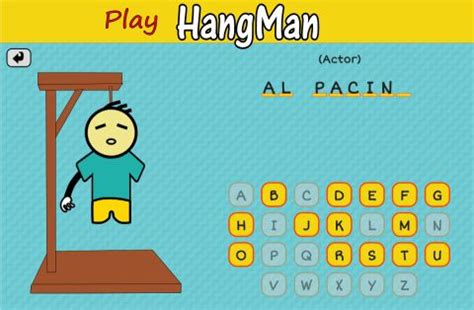 Pin by Sarah Daniels on ESL-GAMES | Hangman game, Hangman words, Word games