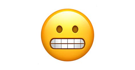 😬 Visage grimaçant Emoji — Signification, Copier & Coller, Combinaisons