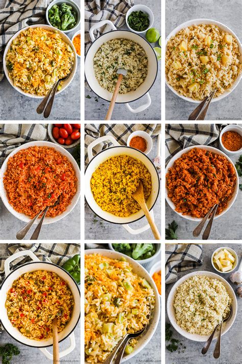 8 Easy Rice Recipes - Andi Anne