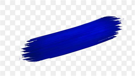 Blue Paint Brush Stroke PNG Transparent Images Free Download | Vector ...