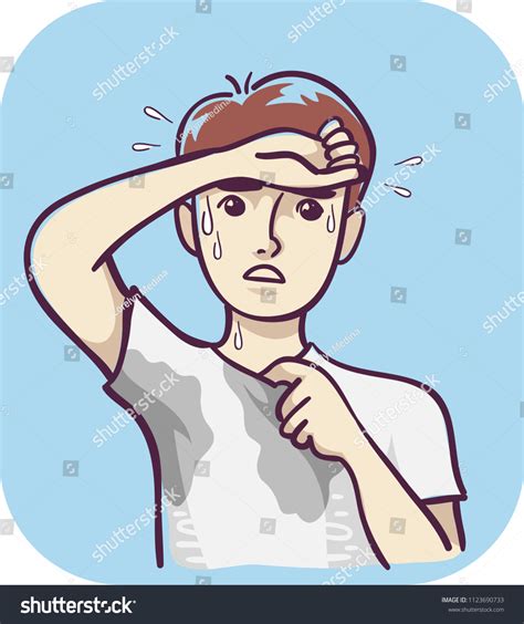 Excessive Sweating: Over 697 Royalty-Free Licensable Stock Vectors ...