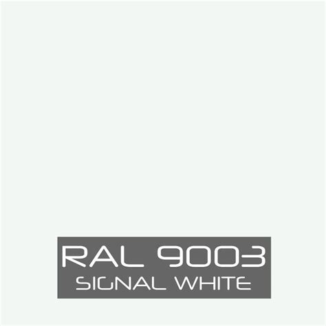 RAL 9003 Signal White Powder Coating Paint 1 LB – The Powder Coat Store