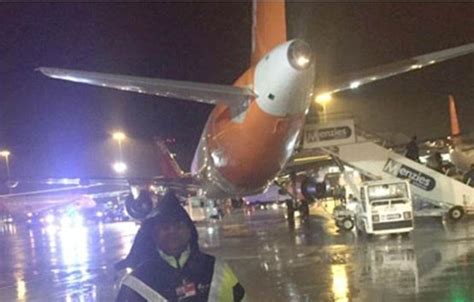 Passengers hit by travel chaos after tow-truck crashes into easyJet ...