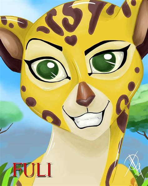 A drawing of Fuli from The Lion guard. :) #fuli #thelionguard #kion # ...