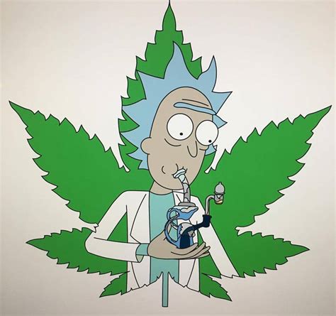 Download Cartoon Rick Weed Wallpaper | Wallpapers.com