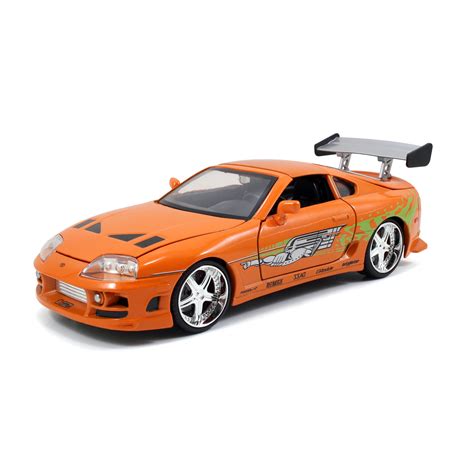 Fast & Furious Brian's Toyota Supra Die-cast Car Play Vehicles ...