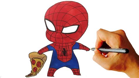 Chibi Drawings Spiderman