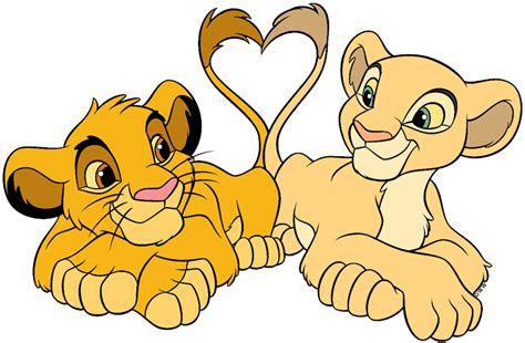 Simba and Nala Clip Art (PNG Images) | Disney Clip Art Galore