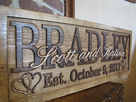 Wood Signs: Wood Signs Personalized