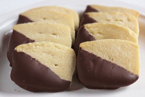 sophistimom – chocolate-dipped macadamia nut shortbread | Chocolate ...