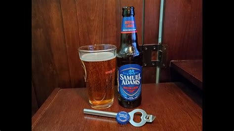 Samuel Adams Boston Lager Review - YouTube