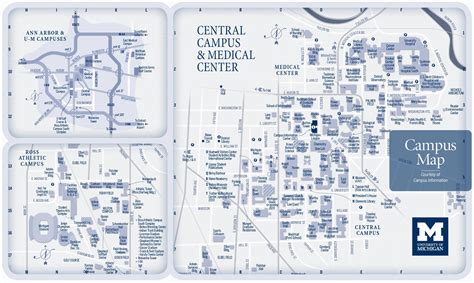 University Of Michigan Ann Arbor Map