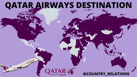 Qatar Airways Destinations. : r/MapPorn