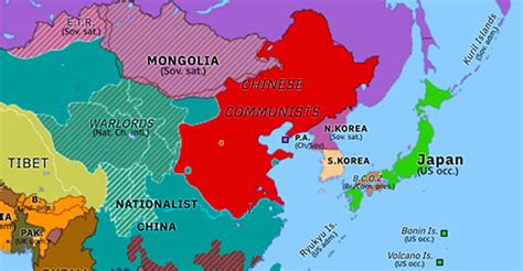 Communist Victory in Northern China | Historical Atlas of Asia Pacific ...