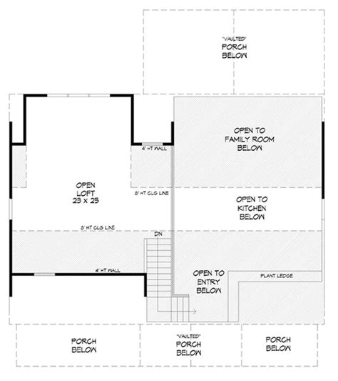 Lake Front Plan: 2,033 Square Feet, 2 Bedrooms, 2 Bathrooms - 940-00004