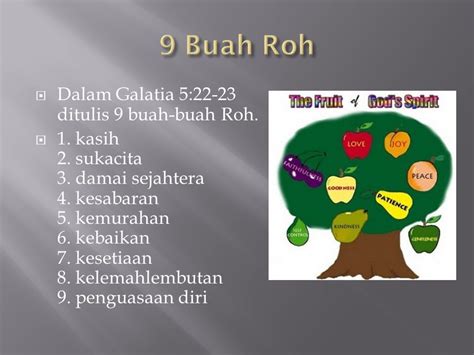 Detail Gambar Buah Buah Roh Dalam Alkitab Koleksi Nomer 5