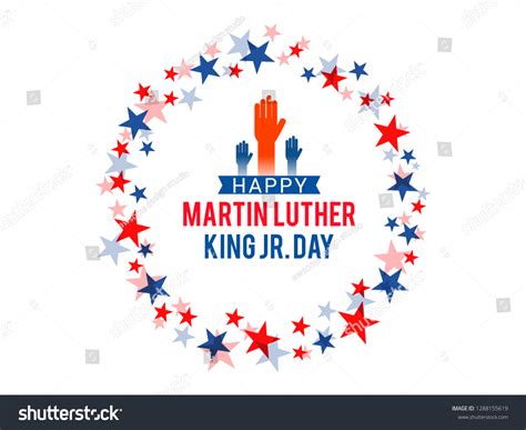 Illustration Martin Luther King Day Poster Stock Vector (Royalty Free ...